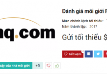 WIKI đánh giá gì sàn về FINQ.COM